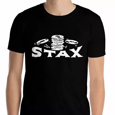 Buy Stax Records Screen Printed T-Shirt - Vintage Style, Mod, Soul, Northern Soul • 10.99£
