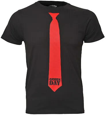 Buy Green Day T Shirt Tie Official  Logo New Punk Band S - 2XL • 14.88£