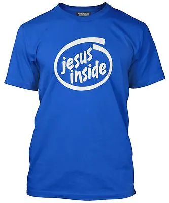 Buy Jesus Inside Funny Internet IT Geek Nerd Gift Loose Fit T-Shirt • 13.99£