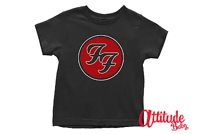 Buy Foo Fighters Baby & Kids Size Tee Shirts-Official-Kids Foo Fighters Tee Shirt • 14£