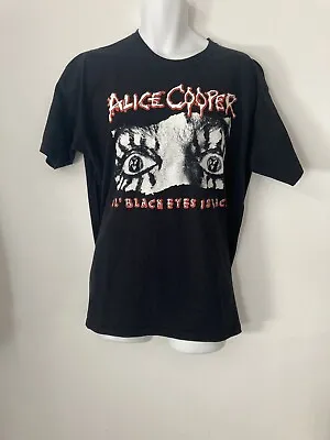 Buy Alice Cooper Mens T-Shirt XXL 2XL Old Black Eyes Is Back Tour 2019 Black 42” • 25.99£