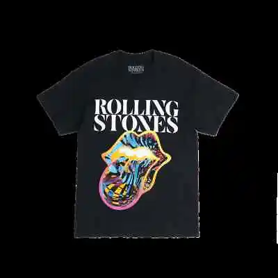 Buy ROLLING STONES Sixty CYBERDELIC TONGUE 2022 Euro Tour T-Shirt DOUBLESIDED⭐ NEW⭐ • 19.99£