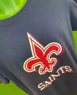 Buy NFL New Orleans Saints Fanatics Red & Blue T-Shirt Men's Large • 9.74£
