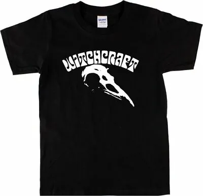 Buy Witchcraft T-Shirt - Bird Skull, Pagan, 1970's, Various Cols • 18.99£