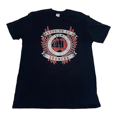 Buy XL Vintage Sum 41 Music Band Graphic T-shirt Tee • 19.99£