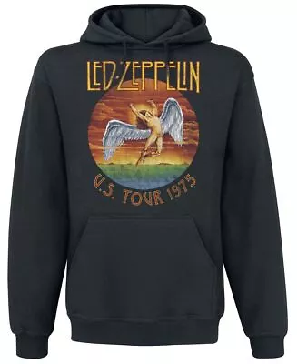 Buy Led Zeppelin USA Tour 1977 Official Unisex Hoodie Hooded Top • 49.92£