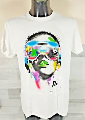 Buy PlayStation T-Shirt Mens Gaming PS3 PS4 PS5 Retro New Large • 10.99£