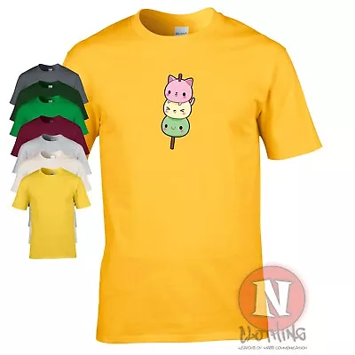 Buy Cute Kitty Marshmallows T-shirt Japanese Asian Cat Feline Kawaii Tee • 12.99£