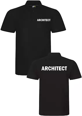 Buy Architect POLO SHIRT WORKWEAR Building Construction Designer Architecture TOP • 8.99£