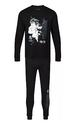Buy Mens Pyjamas DragonBall-Z Cuffed Hems Night Sleep Lounge Wear PJ Sets XS-2XL New • 12.99£