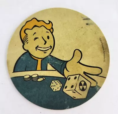 Buy Fallout New Vegas Promo Coaster Rare Merch Merchandise Collectibles Gaming • 4.72£