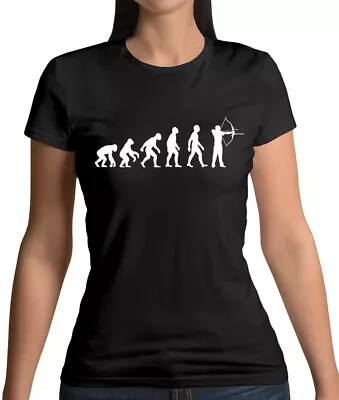 Buy Evolution Of Man Archery - Womens T-Shirt - Archer - Shooting - Sport - Hobby • 13.95£