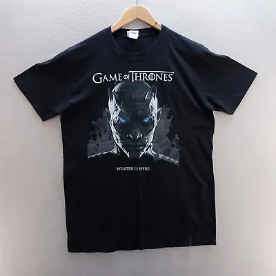 Buy Game Of Thrones T Shirt Large Black Graphic Print  Cotton Mens • 8.09£