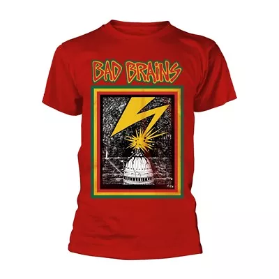 Buy Bad Brains 'Bad Brains' Red T Shirt - NEW • 16.99£