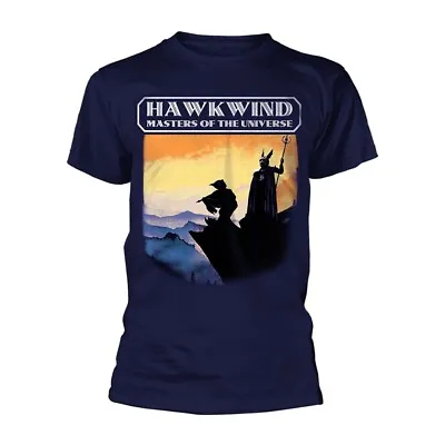 Buy HAWKWIND - MASTERS OF THE UNIVERSE (NAVY) BLUE T-Shirt Small • 12.18£