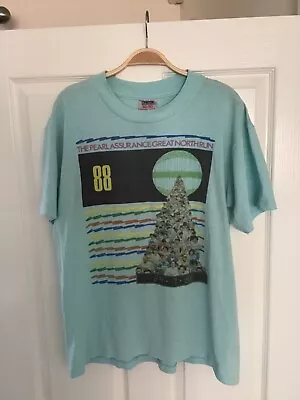 Buy Great North Run Vintage 1988 Graphic Single Stitch T-shirt ONEITA Large • 34.99£