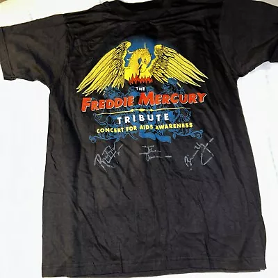 Buy Freddie Mercury •  Tribute Concert For Aids Awareness • T Shirt Large • 19.99£