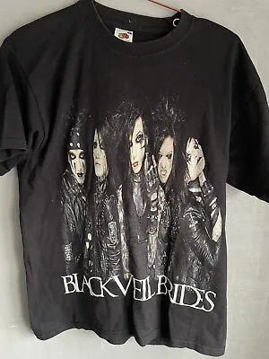 Buy Black Veil Brides The Church Tour Part II T-shirt Size M Fruit Of The Loom VGC • 21.59£