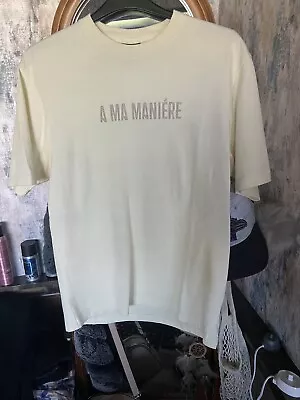 Buy A Ma Maniere Coconut Cream Jordan T Shirt Size Small • 60£