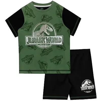 Buy Jurassic World Pyjamas Kids Boys 4 5 6 7 8 9 10 11 12 13 Years PJs Nightwear • 15.99£