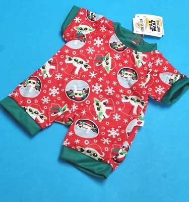 Buy BUILD A BEAR Sleeper Pajamas PJ Set Christmas BNWT Star Wars Yoda Child Grogu  • 18.99£