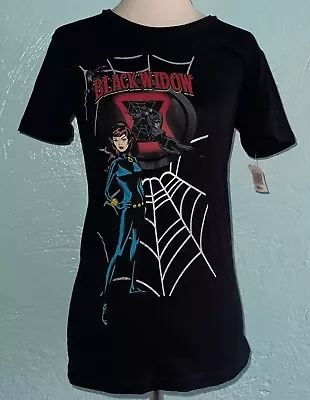 Buy NEW! Marvel Black Widow Spider-ManTee Top Gap Shirt T-shirt Small XS Misprint • 13.23£