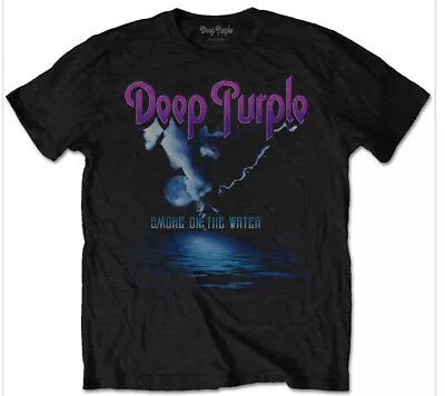 Buy Deep Purple Smoke On The Water Official Merchandise T-shirt • 14.75£