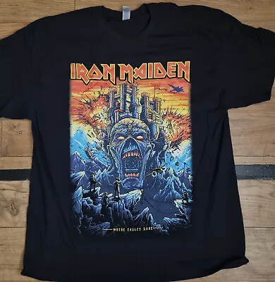 Buy Iron Maiden Where Eagles Dare FC Exclusive Shirt LARGE Official Merch New Sealed • 39.95£