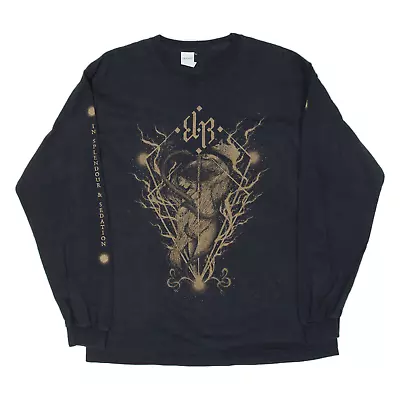 Buy GILDAN ELR In Splendor & Sedation Mens Band T-Shirt Black Long Sleeve L • 15.99£