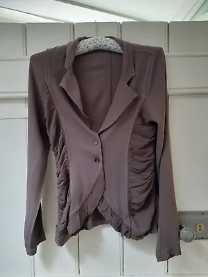 Buy Ghost Taupe Jacket Size S Abalone Pearl Style Shell Buttons  • 22£