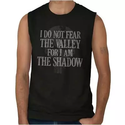 Buy Do Not Fear The Valley The Shadow Psalm 23:4 Casual Tank Top Tee Shirt Women Men • 18£