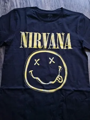 Buy Nirvana T Shirt Official Black New With Tags Size XL • 9.99£