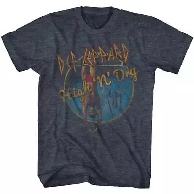 Buy Def Leppard High N Dry 81 Adult T Shirt Metal Music Merch • 40.37£