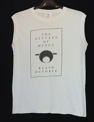 Buy Vintage The Sisters Of Mercy 1984 BLACK OCTOBER TOUR T Shirt (SMALL) • 500£