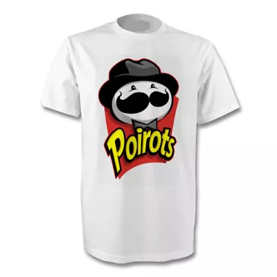 Buy Parody Logo Poirots Hercule Poirots Great Detective T-shirt Size S-xl New • 11.50£