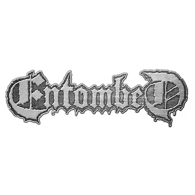 Buy Entombed Logo Pin Badge Death Metal Band Official Merch  • 12.53£