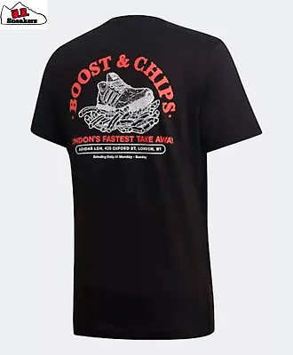 Buy Adidas Boost & Chips Logo London T-Shirt BNWT • 19.99£
