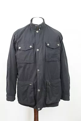 Buy ARMANI Jeans Black Sherpa Lined Jacket Size Uk 38 • 20£