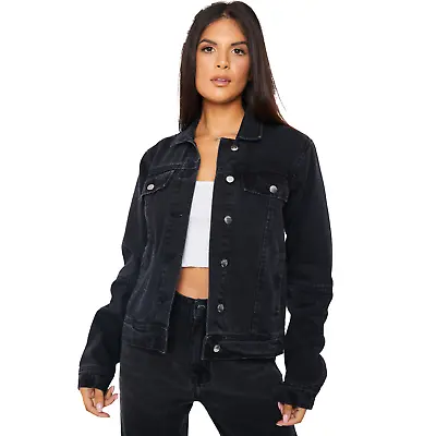 Buy New Womens Denim Jackets Jeans Ladies Casual Coats Jacket Jean Outwear • 32.99£