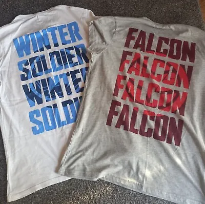 Buy  Marvel T-shirts Winter Soldier & The Falcon  (L) • 12£