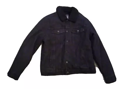 Buy Ladies Black Denim Jacket Size Medium (38-40 Inches) • 10£