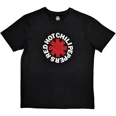 Buy Red Hot Chili Peppers T-Shirt Logo Rock Band New Black Official • 14.95£