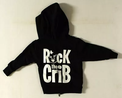 Buy Rock The Crib 6-12 Month Hoodie Pullover Kids Infant Toddler X Mohawk PUnK MeTaL • 14.47£
