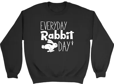 Buy Everyday Rabbit Day Kids Childrens Jumper Sweatshirt Boys Girls • 12.99£