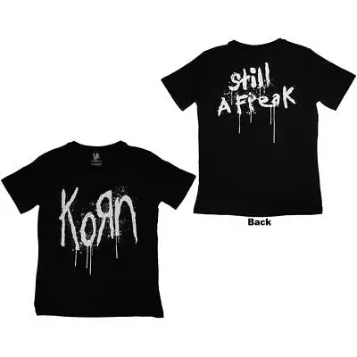 Buy Korn Ladies T-Shirt: Still A Freak (Back Print) OFFICIAL NEW  • 21.20£