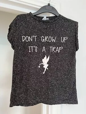 Buy 'Don't Grow Up' - Tinkerbell Inspired T-shirt  • 3£
