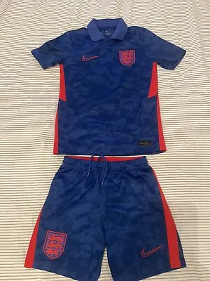 Buy Boys Kids England Kit Blue Small 6-7 Years • 10£