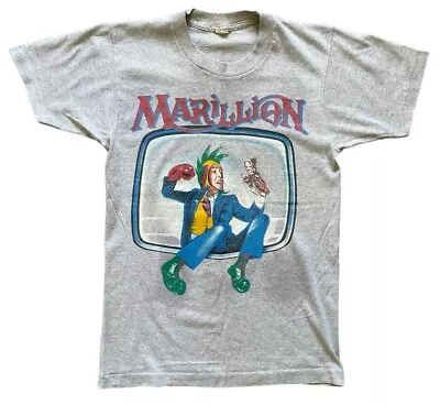 Buy Vintage Band T Shirt Small Marillion Fugazi Tour 1984 Single Stitch • 55£