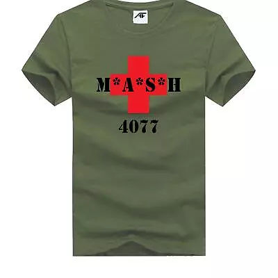 Buy Mens Mash 4077 Printed  T Shirt Boys 100% Cotton Crew Neck Father Day Top Tees • 10.99£