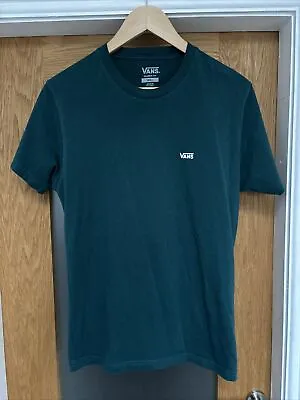 Buy VANS - Left Chest Logo T-Shirt - Mens Short Sleeve Tee - Mountain View/White • 10£